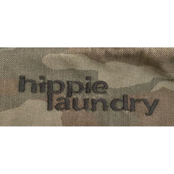 Hippie Laundry Vanilla Star Women’s Khaki Green Camo Anorak Jacket, Size Small - Picture 13 of 13